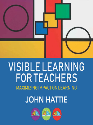 cover image of Visible Learning for Teachers